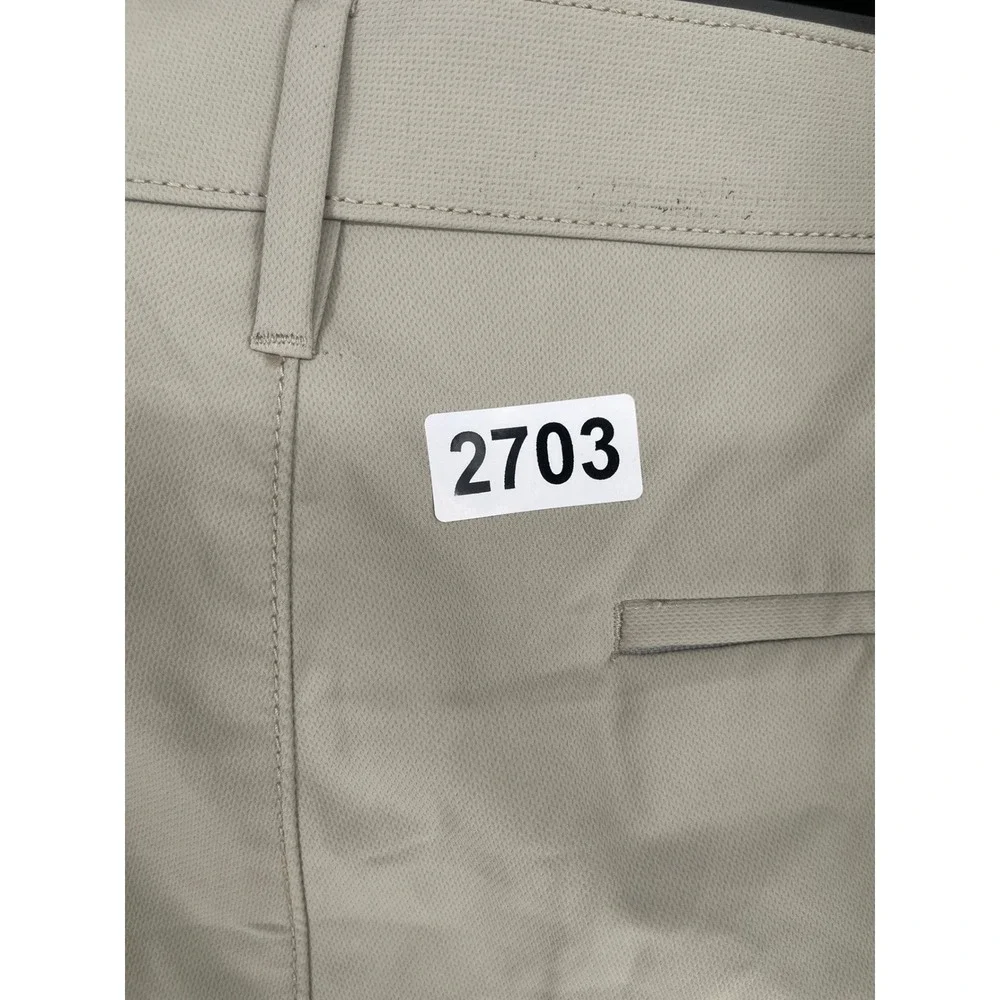 Banana Republic Performance Pants Mens 38x30 Golf Travel Khaki Tan 38 x 30